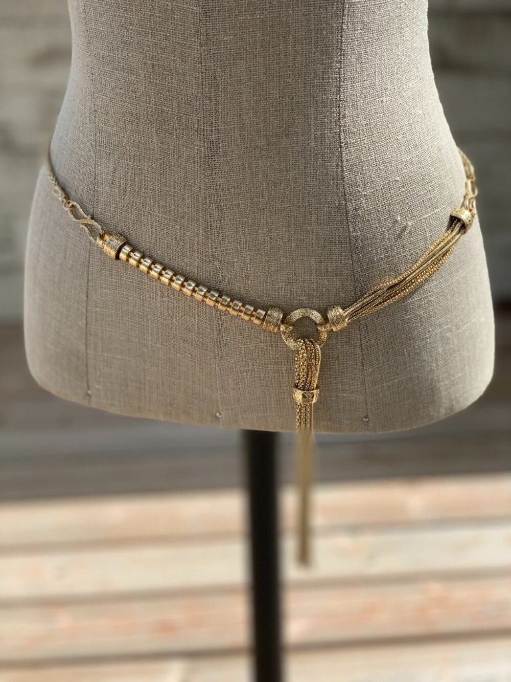 Vintage Gold Hip Waist Chain Belt Necklace Jewelry Beach Festival Boho Retro Y2K - Picture 3 of 14